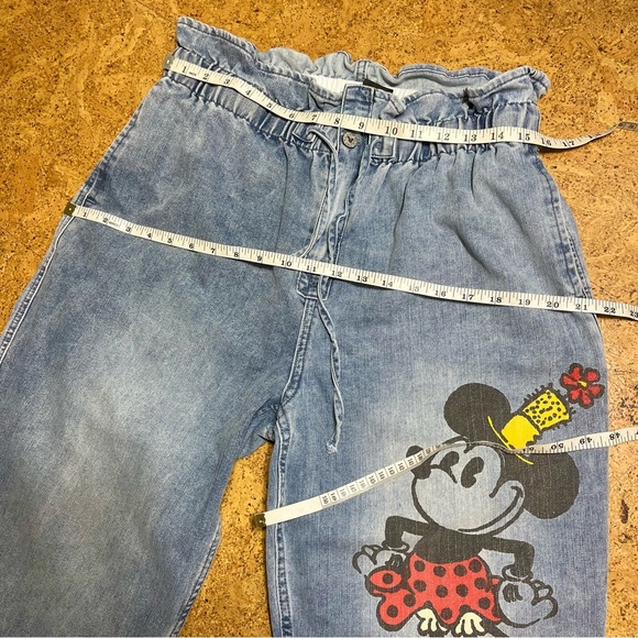 Disney Her Universe Mickey & Minnie Paperbag Drawstring Jeans Sz XL - Picture 13 of 16